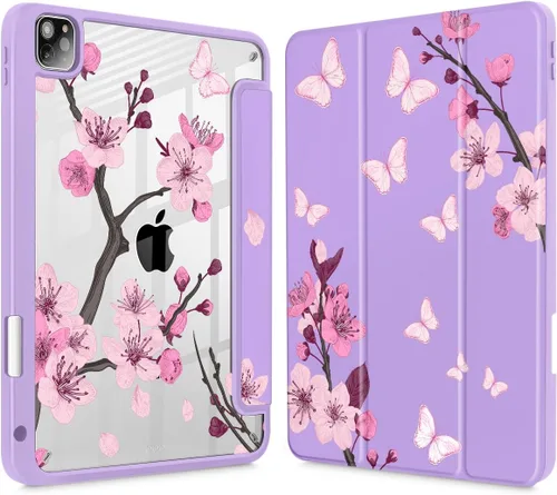 Miniatura 42 de May Chen Funda para iPad Pro de 11 pulgadas M2 de 4ª generación 2022, iPad Pro 11 de 3ª/2ª/1ª generación, Funda con cubierta trasera transparente a