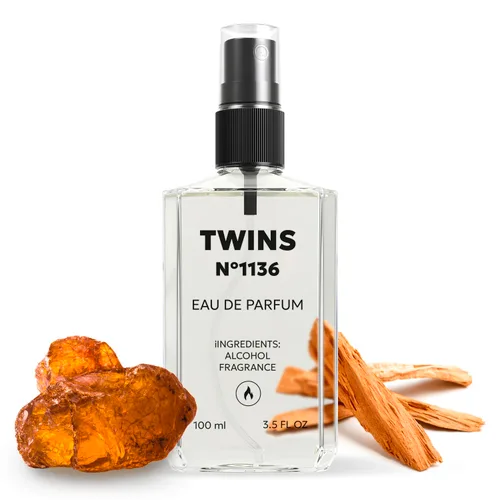 Miniatura 102 de TWINS Impresión de Bouquet Floral Perfume para mujer Eau de Parfum No.1179 3.4 fl oz (100 ml)