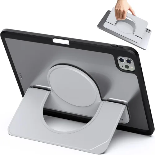 Miniatura 11 de Nillkin Soporte adhesivo delgado para iPad, soporte multiángulo para tablet con parte trasera magnética para iPad/Galaxy Tab y todas las tabletas