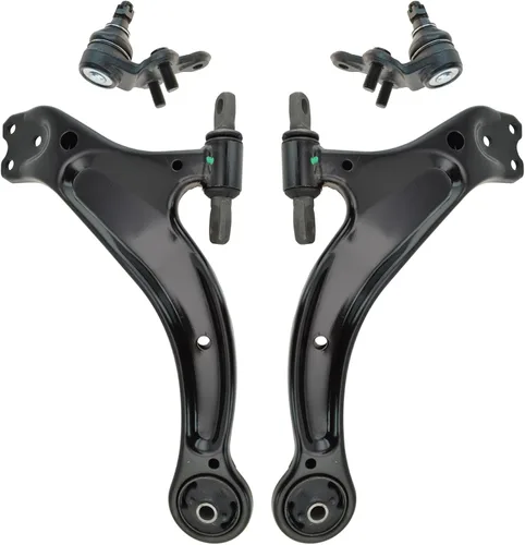 Miniatura 71 de TRQ Brazo de control delantero superior e inferior con rótula juego de 4 piezas compatible con Land Rover Range Rover 2003-2012