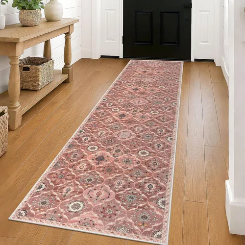 Miniatura 85 de KILOCOCO Alfombra de Pasillo 2x6, Alfombra de Pasillo Marroquí Súper Suave Lavable para Pasillo de Entrada, Alfombra de Cocina de Pasillo de Lana