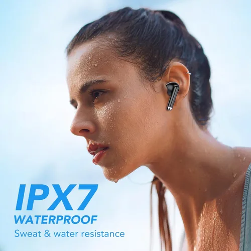 Miniatura 7 de QXQ 2025 Nuevos Auriculares Inalámbricos, Bluetooth 5.4, Auriculares HiFi Estéreo con 4 Mic ENC, 40H Mini Auriculares Intraaurales con Cancelación