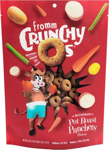 Miniatura 16 de Fromm Crunchy Os Bacon Blasters - Golosinas para perros con sabor a tocino, golosinas crujientes prémium para perros, receta de tocino, 6 onzas