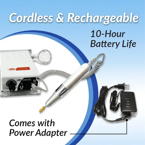 Miniatura 5 de Medicool Pro Power 20K - Taladro de uñas eléctrico portátil de 20 K, máquina profesional de 20,000 RPM para manicura y pedicura con kit de brocas, 1