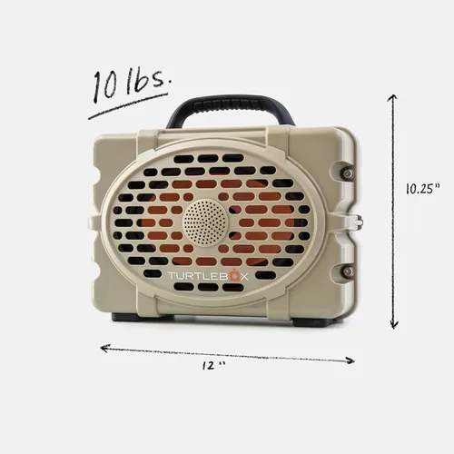 Miniatura 4 de Turtlebox Original Gen 3: Bocina Bluetooth portátil para exterior – Ultra-sónica (120dB), resistente al agua (IP67), resistente, resistente a Beige