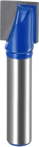 uxcell Broca inferior del router de la limpieza de la caña del diámetro 26.2 ft m de 39.4 ft m, cortador inclinado carburo de 2 flautas sin
