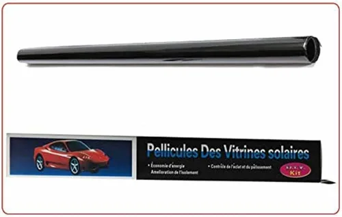 Miniatura 7 de 15% 20 pulgadas x 10 pies DIY película adhesiva profesional para ventana de tinte sin cortar rollo de película de envoltura automotriz calcomanías