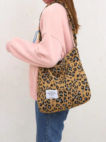 Miniatura 16 de Covelin - Bolsa de hombro informal de lona para mujer, estilo bohemio y retro, bolsa de mano, bolso cruzado, tamaño grande