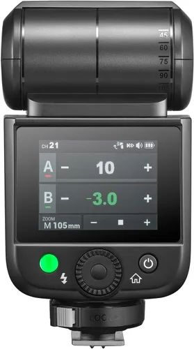Miniatura 4 de Godox V480-S V480 Flash para Sony, Speedlite con Pantalla Táctil, GN50 de Alta Salida, Carga USB-C, Reciclaje Rápido de 1.7s, 650 Parpadeos