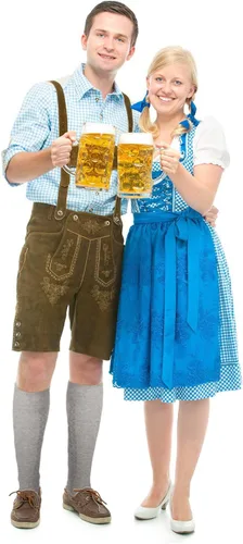 Miniatura 6 de party greeting Calcetines largos bordados bávaros alemanes Lederhosen calcetines para traje tradicional de Oktoberfest traje Trachten