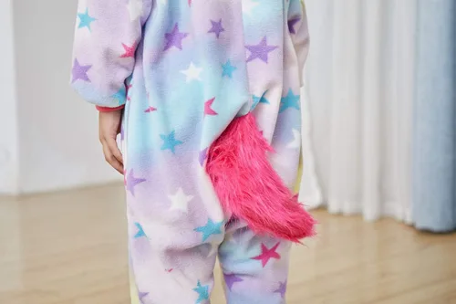 Miniatura 5 de Pijama unisex de unicornio para niños, disfraz de Halloween, regalo de cumpleaños