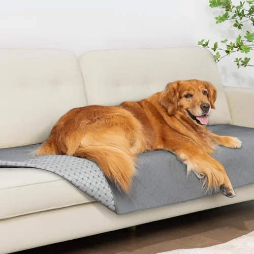 Funda impermeable para sofá para mascotas, manta antideslizante para cachorro, gato, lavable, protector de sofá a prueba de fugas para sofá,