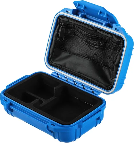 Miniatura 9 de Kiwi Ears SONICAP - Funda rígida impermeable para IEM, caja de almacenamiento protectora portátil con bolsillo de malla extraíble, estuche compacto