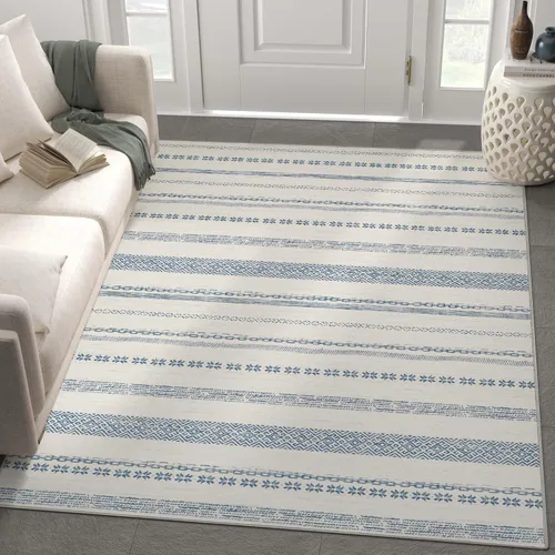 Miniatura 112 de jinchan Alfombra marroquí de pasillo 2x10 para pasillo - Alfombra de pasillo para cocina bohemia lavable a máquina, alfombra moderna suave, Boho