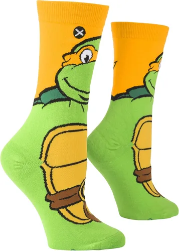 Miniatura 3 de Odd Sox, Nickelodeon TMNT Teenage Mutant Ninja Turtles, 90's Cartoon, Fun Socks