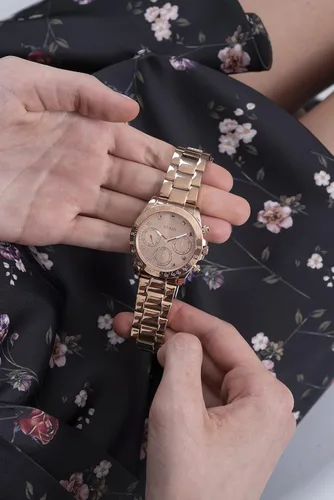 Miniatura 8 de GUESS US Women's Rose Gold-Tone Multifunction Watch