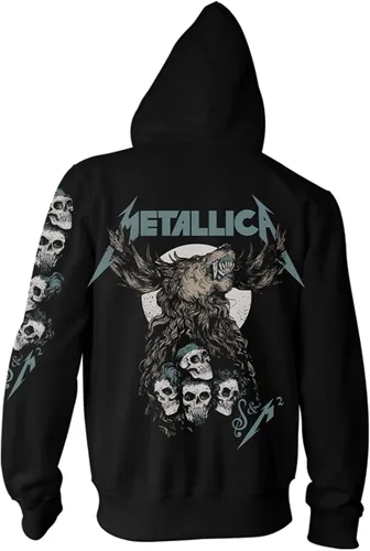 Miniatura 3 de Metallica Sudadera con capucha oficial del S&m2 Moose Skull