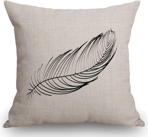 Miniatura 16 de SSOIU Fundas de almohada decorativas de lino y algodón de 18 x 18 pulgadas para decoración del hogar, sofá, banco