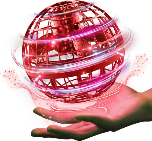 Miniatura 7 de Ciniffo Bola de orbe voladora 2025, juguete giratorio Boomerang controlado a mano, mini drone cósmico, juguete de globo cósmico, regalo genial
