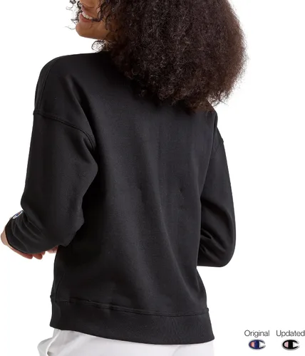 Miniatura 2 de Champion Sudadera para mujer, forro polar, cuello redondo, sudadera cálida para mujer (talla extra grande)