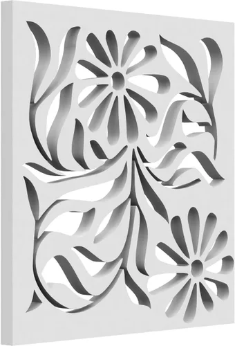 Miniatura 38 de Barryton - Paneles decorativos de madera con calado, extra pequeños, 7 3/8 pulgadas de ancho x 7 3/8 pulgadas de alto x 1/4 pulgadas de alto, roble
