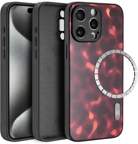 Miniatura 22 de Funda para iPhone 17 Pro, [Compatible con Magsafe] [Protección Completa de la Cámara], Cubierta Protectora Antichoque de Tortuga para Mujeres, Funda