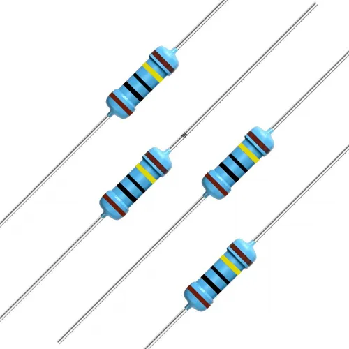Miniatura 45 de California JOS 100 unidades de resistencia de 0.12 ohmios 1/4w (0.25 W) Resistencia fija de película metálica de tolerancia ±1%, más de 189 valores