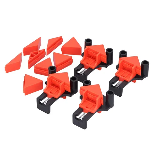 Miniatura 3 de Abrazaderas de ángulo recto, Abrazaderas angulares, 60 ° 90 ° 120 ° Abrazaderas de ángulo recto Carpintería Clip de esquina Herramientas de mano