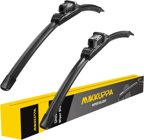 MIKKUPPA 24"+19" Juego de limpiaparabrisas - Reemplazo para 2011-2023 VW Jetta, 2012-2018 VW Passat, 2013-2017 VW CC - Limpiaparabrisas frontales