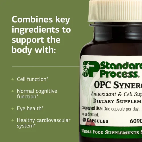 Miniatura 4 de Proceso estándar OPC Synergy - Apoya la actividad antioxidante - Ayuda a la función celular y la salud cerebral - Ayuda a un corazón saludable