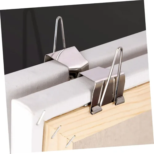 Miniatura 2 de 6 clips de lona húmeda para pintura al óleo para artistas, práctico portador ligero para separación y estabilidad de lienzo