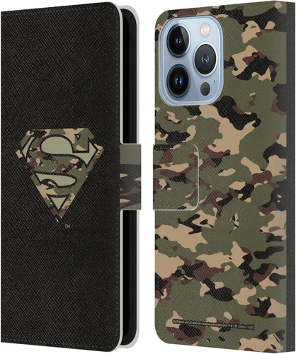 Miniatura 11 de Head Case Designs Funda de piel con licencia oficial de Superman DC Comics con logotipos negros y rojos compatible con Apple iPhone 11