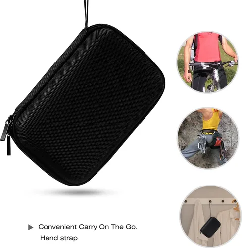 Miniatura 5 de MoKo Funda de transporte GPS de 5 pulgadas, bolsa protectora portátil para navegador GPS de coche, Garmin/Tomtom/Magellan con pantalla de 5
