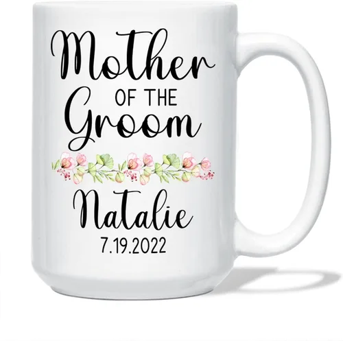 Miniatura 14 de Taza personalizada para la tía de la novia, taza de tía novia, regalo de boda para tía de la novia, regalo de tía de novia, taza de café de boda