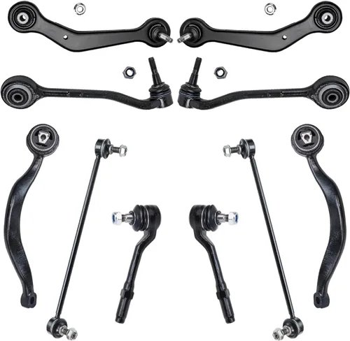 Miniatura 61 de Detroit Axle - Kit de suspensión delantera de 12 piezas para Mercury Grand Marquis Ford Crown Victoria Town Car 2003-2011, 2 brazos de control
