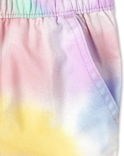 Miniatura 3 de The Children's Place Pantalones cortos de sarga para niñas, Gum Drop 2