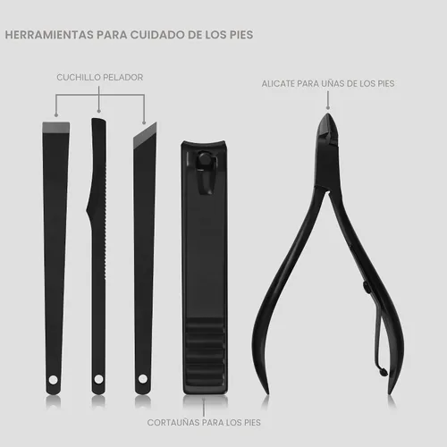 Miniatura 4 de Utopia Care Kit de cortaúñas profesional o kit de manicura para mujeres y hombres, relleno de calcetines o padrinos de boda, juego de pedicura