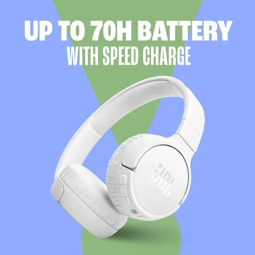 Miniatura 3 de JBL Tune 670NC - Cancelación de ruido adaptativa con auriculares inalámbricos Smart Ambient sobre la oreja, hasta 70H de duración de batería