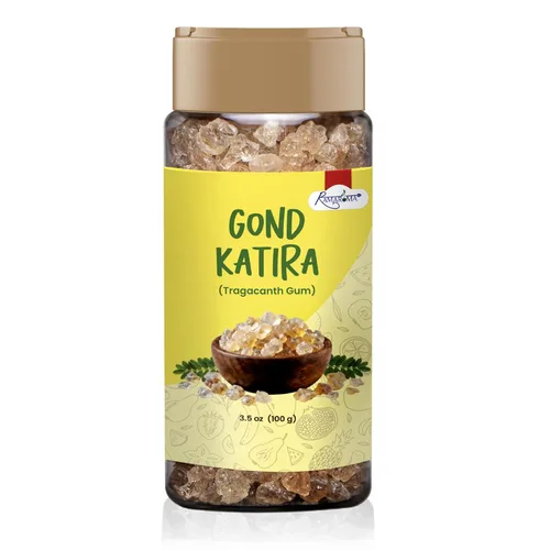 Gond Katira (Ayurvedic Katira) Organic, goma de mascar india Katira Gond, Gond Katira Pure Organic, goma comestible, totalmente natural, sin sal |