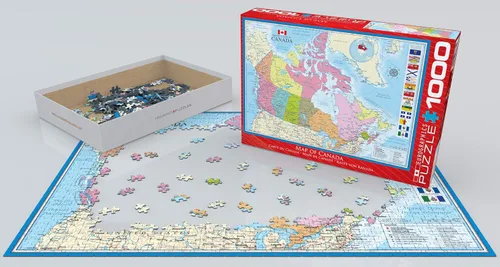 Miniatura 3 de EuroGraphics Mapa de Canadá