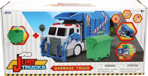 Miniatura 8 de Jada Camión de basura Just Trucks, juguetes para niños y adultos