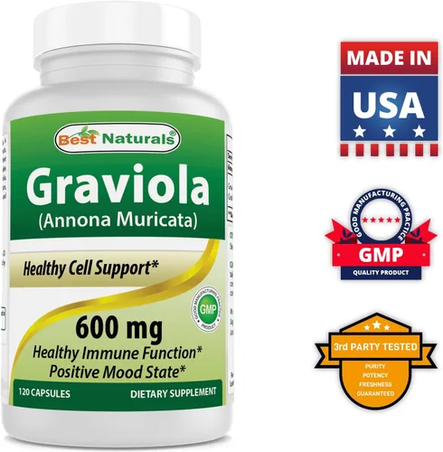 Miniatura 6 de Best Naturals Gaviola 600 mg y aceite de orégano 250 mg