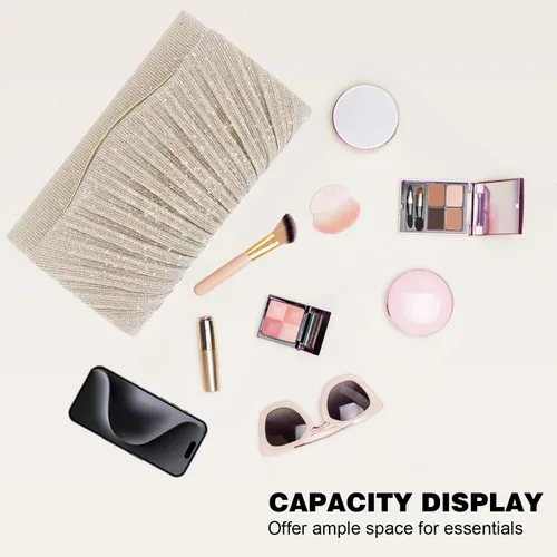 Miniatura 6 de Carteras de mano para mujeres, formales, elegantes, bolso de noche, bolsos de mano, bolso cruzado para boda, cóctel, baile de graduación, fiesta