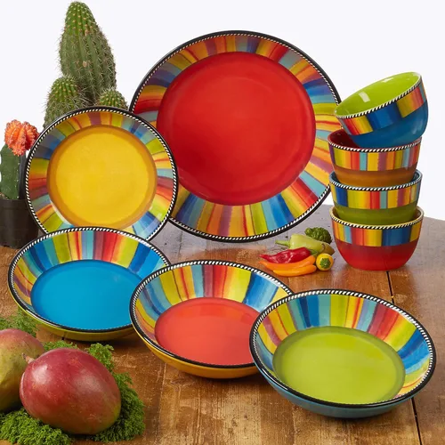 Miniatura 2 de Sierra - Tazón para servir/pasta de 13 pulgadas, 144 onzas, ideal para entretener, servir ensaladas, pastas y fiestas familiares en estilo atrevido