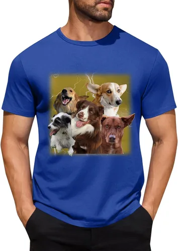 Miniatura 50 de Camisetas personalizadas para hombre, camiseta personalizada con fotos, imagen de mascota, camiseta unisex, diseña tu propio regalo divertido