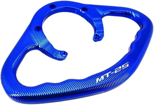 Miniatura 12 de F - Manijas CNC para pasajeros, para motocicleta, para Yamaha MT-07, MT-03, MT-09, MT-25, MT, 03, 07, 09, 25, MT09, MT03 Y (color negro MT-03)