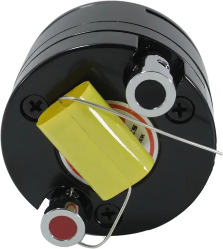 Miniatura 3 de Audiopipe ATQ-1551 Tweeter de bala de audio de aluminio de titanio para coche de 1 pulgada y 250 vatios 4 ohmios con condensador de cruce Mylar