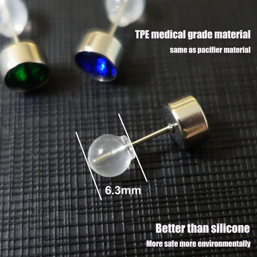 Miniatura 3 de 102 piezas de cierres de seguridad suaves e impenetrables de TPE de grado médico (igual que el del chupete) Compatibles con todos los tipos