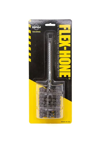 Miniatura 31 de Brush Research BC Flex Hone estándar para cilindros de freno, hidráulica y guías de válvulas, óxido de aluminio, 1-1/8 pulgadas de diámetro, grano