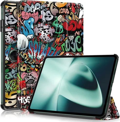Miniatura 16 de Gylint Funda para OnePlus Pad Go 2023 de 11.4 pulgadas, Folio Plegable Ultra Delgada Cubierta De Cuero PU Para Oppo Air2 2023/Neo 2024 11.4 Pulgadas